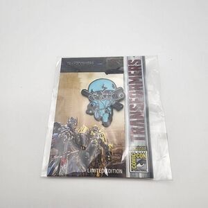 NWT Transformers The Last Knight Limited Edition Squeeks Lapel Pin